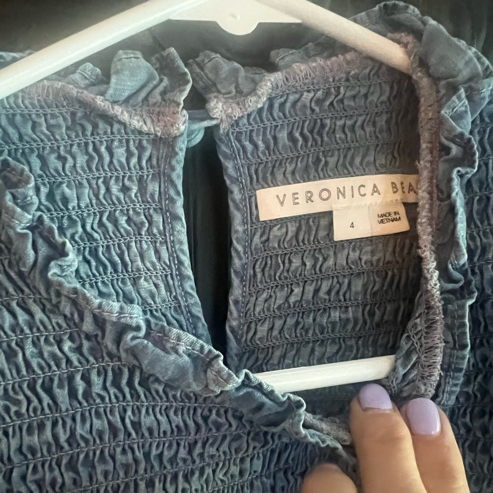 Veronica Beard Chambray top